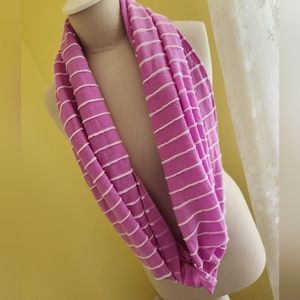 Lavender and White Cowl